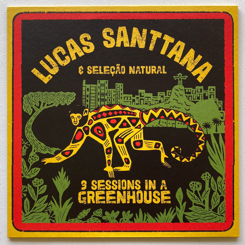 Lucas Santtana e Seleção Natural - 3 Sessions In A Greenhouse (LP)