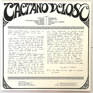 Caetano Veloso — Caetano Veloso (LP Vinyl Record, used)
