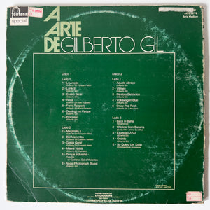 Gilberto Gil — A Arte De Gilberto Gil (LP Vinyl Record, used)