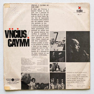 Vinicius De Moraes,Dorival Caymmi,Quarteto Em Cy e Conjunto Oscar Castro Neves — No Zum Zum (LP Vinyl Record, used)