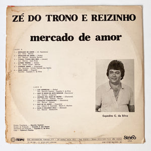 Zé do Trono e Reizinho - Mercado de Amor (LP Vinyl Record, used)