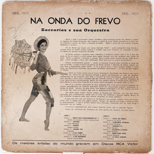 Zaccarias E Sua Orquestra — Na Onda Do Frevo (LP Vinyl Record, used)