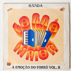 Forró Maior — A Emoção Do Forró Vol. II (LP Vinyl Record, used)