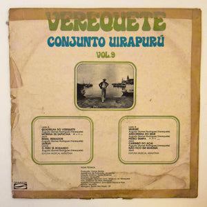 Verequete — Verequete e Conjunto Uirapuru Vol 9 (LP Vinyl Record, used)