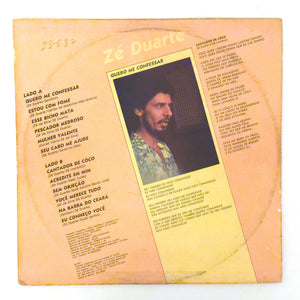 Zé Duarte — Quero Me Confessar (LP Vinyl Record, used)