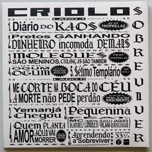 Criolo — Sobre Viver (LP Vinyl Record, used)